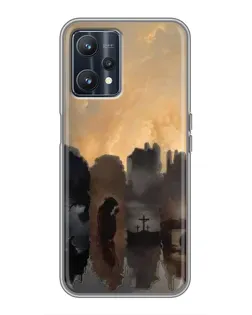 Чехол для Realme 9 с картинкой «Дорога к вере»