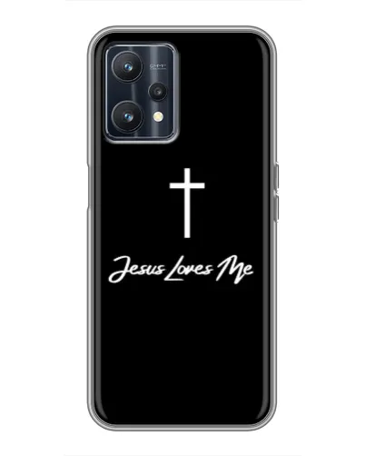 Чехол для Realme 9 с картинкой «Иисус любит тебя»