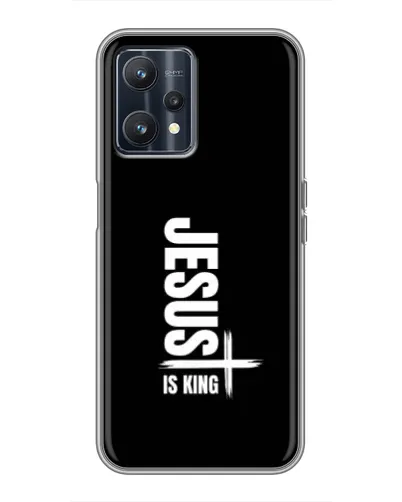 Чехол для Realme 9 с картинкой «Вертикаль веры Jesus»