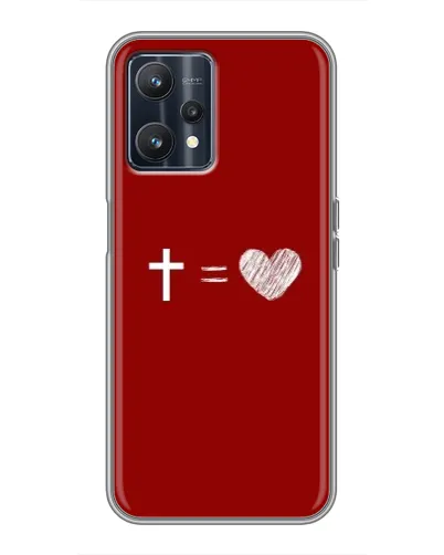 Чехол для Realme 9 с картинкой «Уравнение любви» Чехол для Realme 9 с картинкой «Уравнение любви»