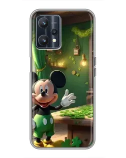 Чохол для Realme 9 з картинкою «Міккі в майстерні»