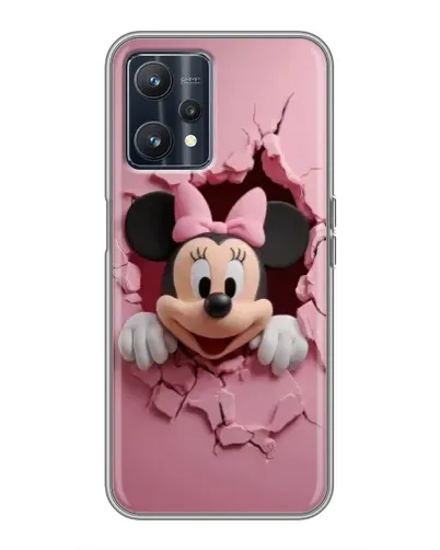 Чохол для Realme 9 з картинкою «Мінні крізь стіну» Чохол для Realme 9 з картинкою «Мінні крізь стіну»