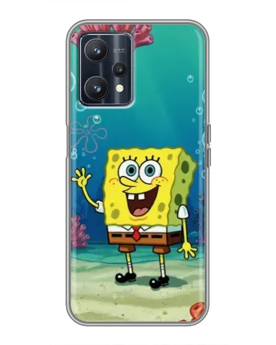 Чехол для Realme 9 с картинкой «Подводный привет» Чехол для Realme 9 с картинкой «Подводный привет»