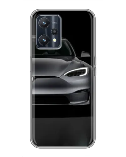 Чохол для Realme 9 з картинкою «Tesla Model S Look»