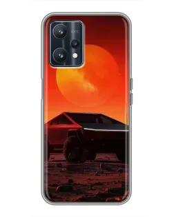Чохол для Realme 9 з картинкою «Cybertruck на Марсі» Чохол для Realme 9 з картинкою «Cybertruck на Марсі»