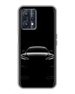 Чохол для Realme 9 з картинкою «Силует Tesla Night» Чохол для Realme 9 з картинкою «Силует Tesla Night»