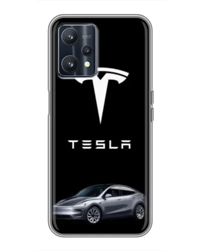 Чохол для Realme 9 з картинкою «Tesla Model Y»
