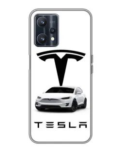 Чохол для Realme 9 з картинкою «Tesla White Style» Чохол для Realme 9 з картинкою «Tesla White Style»
