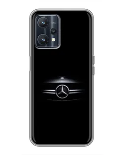 Чохол для Realme 9 з картинкою «Mercedes — абстрактні лінії»