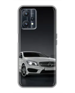 Чохол для Realme 9 з картинкою «Mercedes AMG GT Silver»