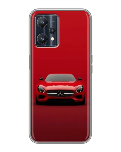 Чохол для Realme 9 з картинкою «Червоний Mercedes AMG»