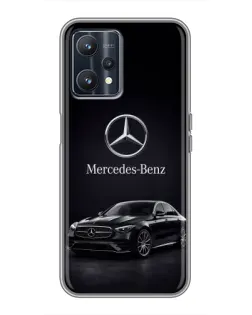 Чохол для Realme 9 з картинкою «Mercedes — решітка радіатора»