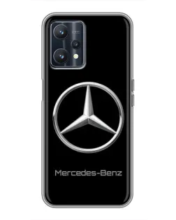 Чохол для Realme 9 з картинкою «Mercedes Silver Logo»