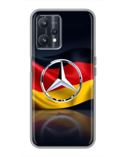 Чохол для Realme 9 з картинкою «Mercedes — прапор Німеччини»