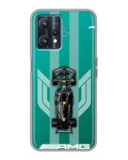 Чохол для Realme 9 з картинкою «Mercedes AMG Petronas»