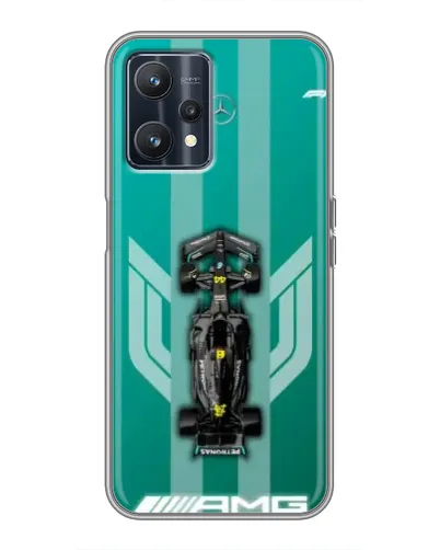 Чохол для Realme 9 з картинкою «Mercedes AMG Petronas»