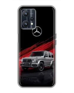 Чохол для Realme 9 з картинкою «Mercedes G-Class червоний»