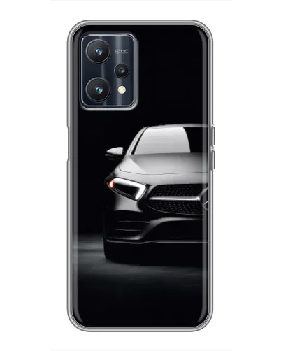 Чохол для Realme 9 з картинкою «Світло фар Mercedes»