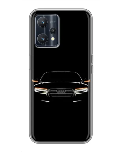 Чохол для Realme 9 з картинкою «Audi — нічний контур»