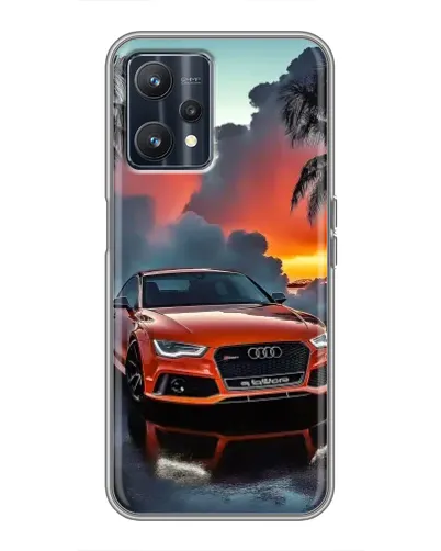 Чохол для Realme 9 з картинкою «Audi — захід сонця»