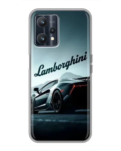 Чохол для Realme 9 з картинкою «Класичний Lamborghini надпис»