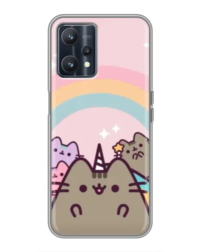 Чехол для Realme 9 с картинкой «Единорог Pusheen» Чехол для Realme 9 с картинкой «Единорог Pusheen»