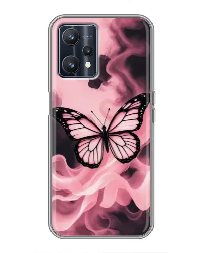 Чохол для Realme 9 з картинкою «Метелик у диму» Чохол для Realme 9 з картинкою «Метелик у диму»