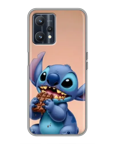 Чохол для Realme 9 з картинкою «Стіч їсть шоколад» Чохол для Realme 9 з картинкою «Стіч їсть шоколад»