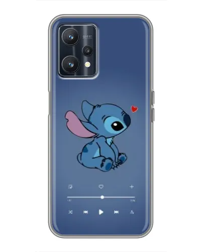 Чохол для Realme 9 з картинкою «Музичний Stitch» Чохол для Realme 9 з картинкою «Музичний Stitch»