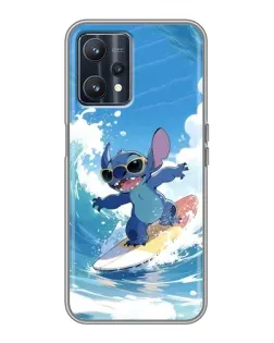 Чохол для Realme 9 з картинкою «Стіч на хвилі» Чохол для Realme 9 з картинкою «Стіч на хвилі»