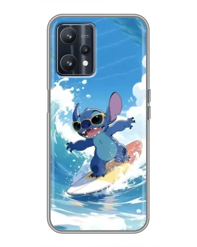 Чохол для Realme 9 з картинкою «Стіч на хвилі» Чохол для Realme 9 з картинкою «Стіч на хвилі»