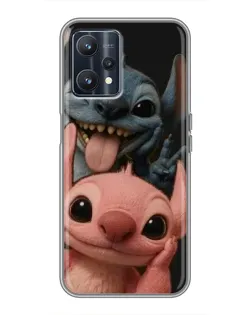 Чохол для Realme 9 з картинкою «Стіч та Ангел» Чохол для Realme 9 з картинкою «Стіч та Ангел»
