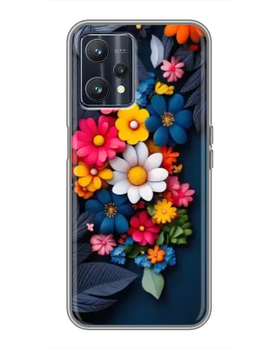 Чохол для Realme 9 з картинкою «Квіткова феєрія» Чохол для Realme 9 з картинкою «Квіткова феєрія»