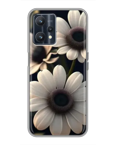 Чохол для Realme 9 з картинкою «Білі маргаритки макро» Чохол для Realme 9 з картинкою «Білі маргаритки макро»