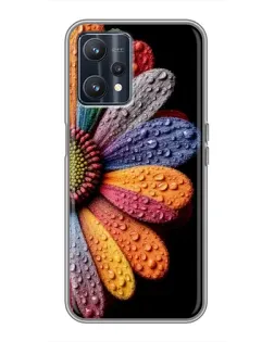 Чохол для Realme 9 з картинкою «Райдужна квітка» Чохол для Realme 9 з картинкою «Райдужна квітка»