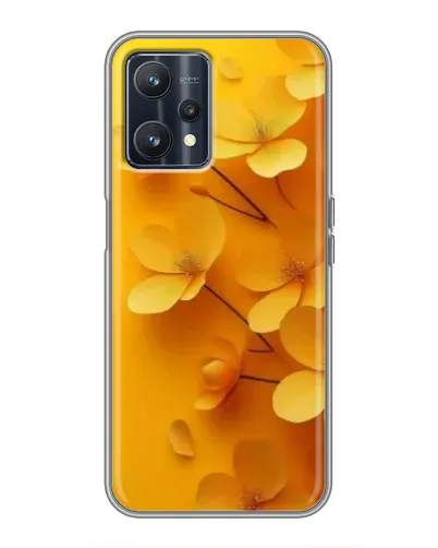 Чохол для Realme 9 з картинкою «Золоті пелюстки» Чохол для Realme 9 з картинкою «Золоті пелюстки»