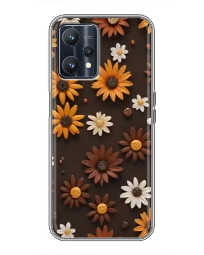 Чохол для Realme 9 з картинкою «Візерунок з маленьких соняшників» Чохол для Realme 9 з картинкою «Візерунок з маленьких соняшників»