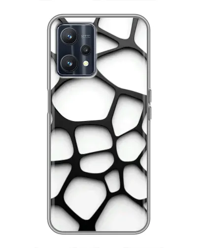 Чохол для Realme 9 з картинкою «Біла об'ємна сітка» Чохол для Realme 9 з картинкою «Біла об'ємна сітка»