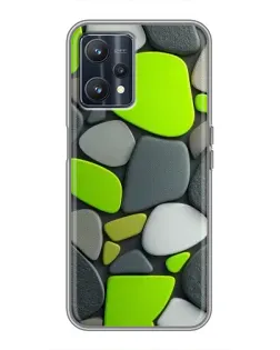 Чохол для Realme 9 з картинкою «Яскрава неонова галька» Чохол для Realme 9 з картинкою «Яскрава неонова галька»