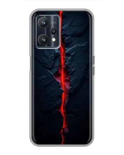 Чохол для Realme 9 з картинкою «Червона лавова тріщина» Чохол для Realme 9 з картинкою «Червона лавова тріщина»
