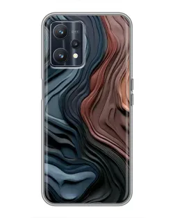 Чохол для Realme 9 з картинкою «Кольорові хвилі каньйону» Чохол для Realme 9 з картинкою «Кольорові хвилі каньйону»