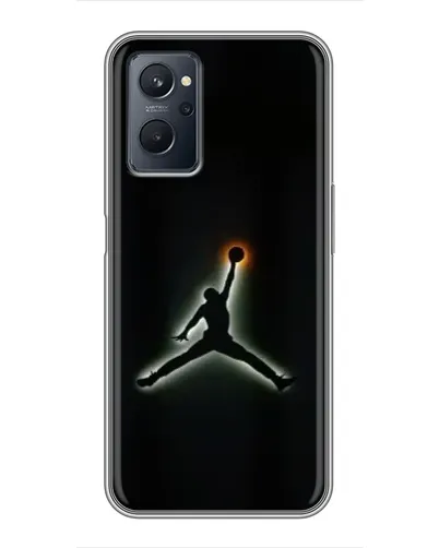 Чехол для Realme 9i с картинкой «Jordan Gradient Logo»