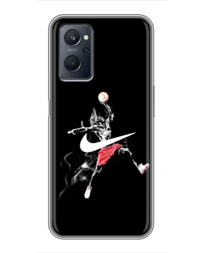 Чехол для Realme 9i с картинкой «Jordan Jumpman»