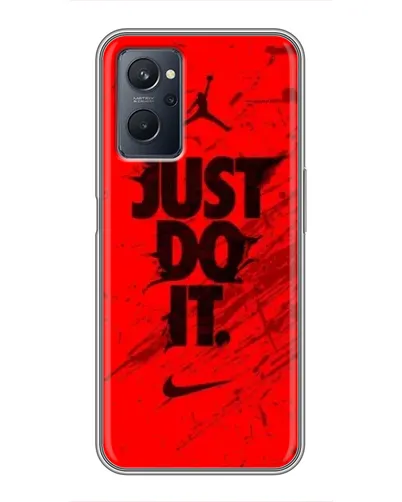 Чехол для Realme 9i с картинкой «Nike Just Do It»