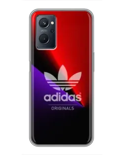 Чохол для Realme 9i з картинкою «Adidas Red Neon» Чохол для Realme 9i з картинкою «Adidas Red Neon»