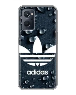 Чохол для Realme 9i з картинкою «Adidas Trefoil Blue» Чохол для Realme 9i з картинкою «Adidas Trefoil Blue»