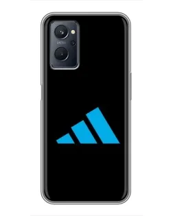 Чохол для Realme 9i з картинкою «Adidas Cyan Logo» Чохол для Realme 9i з картинкою «Adidas Cyan Logo»