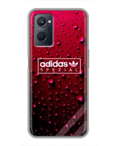 Чехол для Realme 9i с картинкой «Adidas Gold Marble»