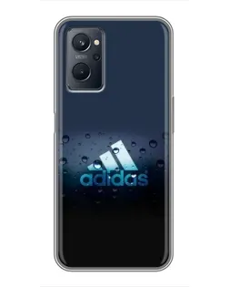 Чохол для Realme 9i з картинкою «Adidas Water Drops» Чохол для Realme 9i з картинкою «Adidas Water Drops»
