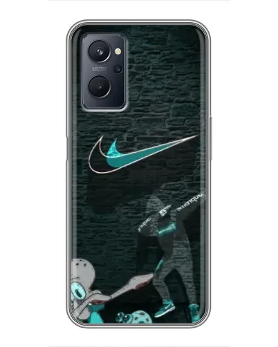 Чехол для Realme 9i с картинкой «Спортивный арт Nike» Чехол для Realme 9i с картинкой «Спортивный арт Nike»